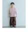 フトピッチ ボーダー ロングスリーブ Tシャツ / キッズ 100cm-160cm