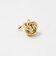 ラウンド ノット ピアス