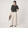 ［size SHORT/TALLあり］Daily Chic 2タック ワイド パンツ