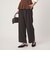 ［size SHORT/TALLあり］Daily Chic 2タック ワイド パンツ