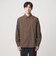 【WEB限定】JUST fit コットンライク ポリエステル 長袖 シャツ