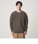 【WEB限定】ガーター編み クルーネック ニット