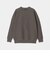 【WEB限定】ガーター編み クルーネック ニット