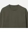 オーガニック コットン ポンチ クルーネック 長袖 Tシャツ