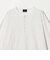 FINE BASIC ヴィンテージライク ヘンリーネック 長袖 カットソー Tシャツ