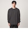 FINE BASIC ヴィンテージライク ヘンリーネック 長袖 カットソー Tシャツ