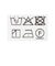 カット ジャガード 5分袖 ブラウス