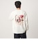 フェルメール クルーネック プリント 長袖 Tシャツ