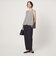 ［size SHORT/TALLあり］カチリラ ストレート パンツ ウォッシャブル ストレッチ