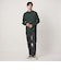 【WEB限定】JUST fit デニムライク スラックス