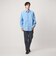 【WEB限定】JUST fit デニムライク スラックス