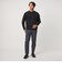 【WEB限定】JUST fit デニムライク スラックス