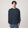 【WEB限定】JUST fit デイリー ワイド 長袖 Tシャツ -吸水速乾・抗菌-