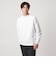 【WEB限定】JUST fit クリーン カノコ ワイド クルーネック 長袖 Tシャツ -抗菌-