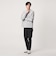 【WEB限定】JUST fit クリーン カノコ ワイド クルーネック 長袖 Tシャツ -抗菌-