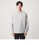 【WEB限定】JUST fit クリーン カノコ ワイド クルーネック 長袖 Tシャツ -抗菌-