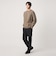 【WEB限定】JUST fit クリーン カノコ ワイド クルーネック 長袖 Tシャツ -抗菌-