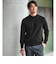 【WEB限定】JUST fit ハイゲージ ジャケイン モックネック ニット