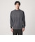 【WEB限定】JUST fit ハイゲージ ジャケイン モックネック ニット