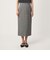Daily Chic Iライン スリム スカート ストレッチ