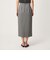 Daily Chic Iライン スリム スカート ストレッチ
