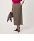 Daily Chic Iライン スリム スカート ストレッチ