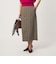 Daily Chic Iライン スリム スカート ストレッチ