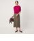 Daily Chic Iライン スリム スカート ストレッチ