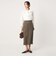 Daily Chic Iライン スリム スカート ストレッチ