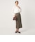 Daily Chic Iライン スリム スカート ストレッチ