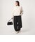 【WEB限定】＜at ease＞ダブルフェイス レースアップ プルオーバー カットソー