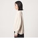 【WEB限定】＜at ease＞ダブルフェイス レースアップ プルオーバー カットソー