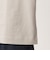 ロングファイバー クリア モックネック 長袖 Tシャツ カットソー