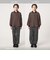 【スタメンシリーズ】ストレッチ ヘリンボーン カーブパンツ / キッズ 100cm-160cm