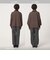 【スタメンシリーズ】ストレッチ ヘリンボーン カーブパンツ / キッズ 100cm-160cm