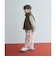 【スタメンシリーズ】ストレッチ ヘリンボーン カーブパンツ / キッズ 100cm-160cm