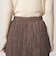 ［size SHORT/TALLあり］ドット プリーツ スカート