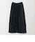 ［size SHORT/TALLあり］ドット プリーツ スカート