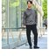 【WEB限定】JUST fit コーデュロイ 1プリーツ イージーパンツ