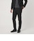 【WEB限定】JUST fit ウールライク ナロー セットアップ ジャケット＆パンツ -ストレッチ-