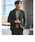 【WEB限定】JUST fit ウールライク ナロー セットアップ ジャケット＆パンツ -ストレッチ-