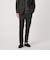 【WEB限定】JUST fit ウールライク ナロー セットアップ ジャケット＆パンツ -ストレッチ-