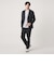【WEB限定】JUST fit ウールライク ナロー セットアップ ジャケット＆パンツ -ストレッチ-