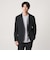 【WEB限定】JUST fit ウールライク ナロー セットアップ ジャケット＆パンツ -ストレッチ-