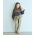 【別注】＜LOGAN knitting mills＞チェーンステッチ プルオーバー / キッズ 120cm-160cm