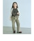 【COOL CHIC GIRLS STYLE】ラッフル サロペット / キッズ 120cm-160cm