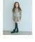 【COOL CHIC GIRLS STYLE】ボーダー シャーリング プルオーバー / キッズ120cm-160cm