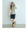 【COOL CHIC GIRLS STYLE】ボーダー シャーリング プルオーバー / キッズ120cm-160cm