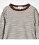 【COOL CHIC GIRLS STYLE】ボーダー シャーリング プルオーバー / キッズ120cm-160cm