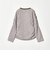【COOL CHIC GIRLS STYLE】ボーダー シャーリング プルオーバー / キッズ120cm-160cm